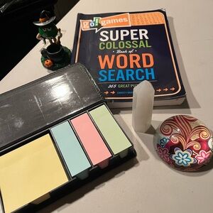 Colorful Sticky Notes Set and misc mix lot